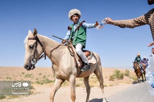 کاروان اسب‌داران حرم‌ تا حرم خراسان‌شمالی به سوی آستان رضوی رهسپار شدند
