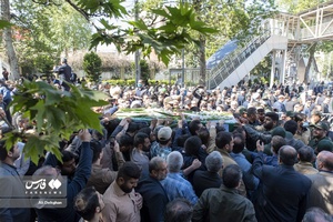 مراسم تشییع شهید مقداد مهقانی در گرگان 