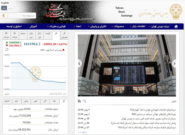 بورس تهران
