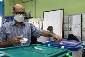 حضور مردم در انتخابات شهر قدس