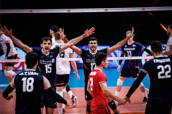 والیبال ایران هلند