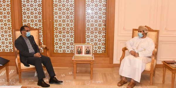 نجفی سفیر ایران و وزیر صنعت عمان