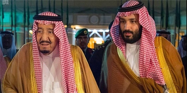 سلمان و محمد بن سلمان عربستان
