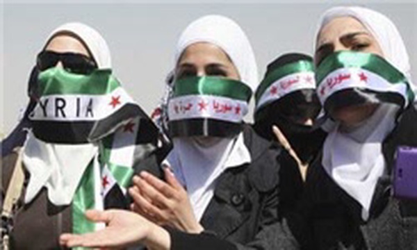 زنان آوارگان سوری