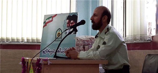 رحیم مهدی زاده فرمانده انتظامی آستارا