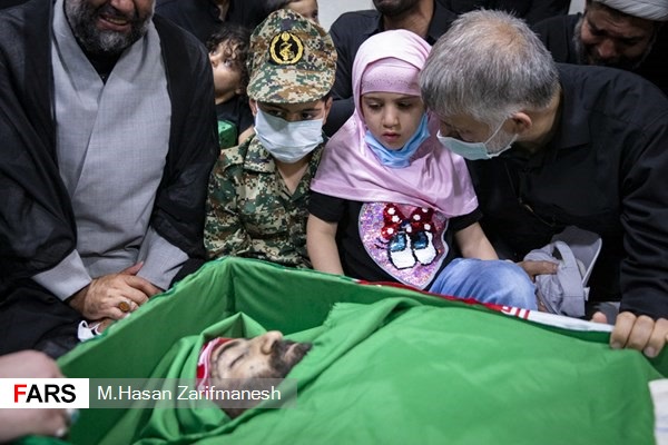  وداع با شهیدان حسن عبدالله زاده و سعید مجیدی