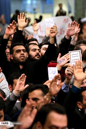 دیدار رهبر معظم  انقلاب با مردم آذربایجان شرقی