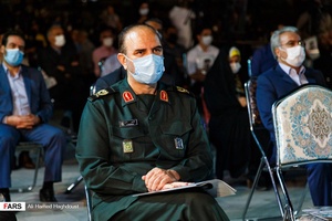 حضور سردار پاسدار عابدین خرم فرمانده لشکر 31 عاشورای سپاه پاسداران انقلاب اسلامی در همایش ملی روز شعر و ادب فارسی و بزرگداشت استاد شهریار است.