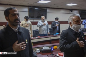 صلوات خاصه امام رضا(ع) در نشست اعضای کاروان زیر سایه خورشید با عباس درویش توانگر قائم مقام خبرگزاری فارس در خبرگزاری فارس 