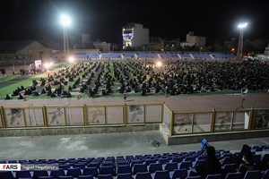 عزاداری شب ششم محرم - هیئت خادم الرضا (ع) قم 