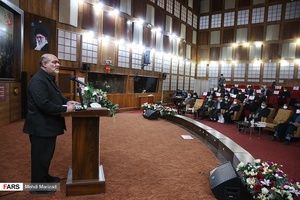 سخنرانی علی بخشی زاده معاون صدا رسانه ملی در مراسم افتتاح شبکه رادیویی انقلاب
