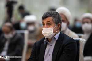 یاسر هاشمی رفسنجانی فرزند مرحوم هاشمی رفسنجانی در مراسم چهارمین سالگرد ارتحال آیت الله هاشمی رفسنجانی