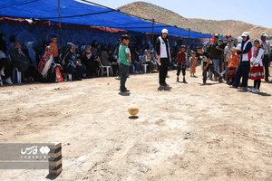 جشنواره بازی های بومی و محلی در روستای عبدل آباد بجنورد