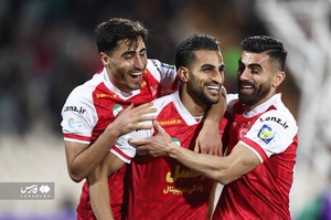 گزارش تصویری از دیدار پرسپولیس و نساجی