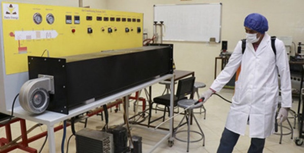 هیات علمی استاد دانشجو کلاس دانشگاه کرونا e