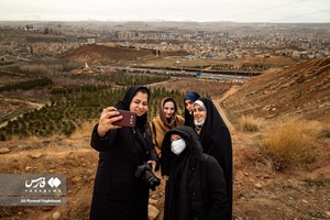 در حاشیه بازدید خبرنگاران از اماکن و جاذبه های تفریحی و گردشگری تفرجگاه عینالی تبریز