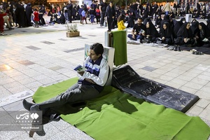 احیای شب 21 ماه رمضان در امامزاده محمد هلال بن علی(ع)