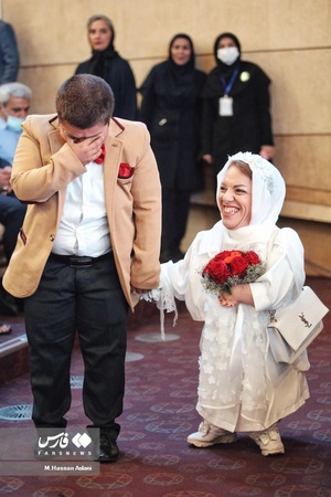 مراسم  ازدواج 114 زوج معلول