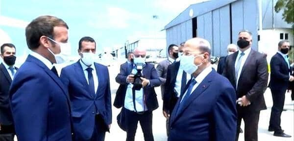 ماکرون در لبنان