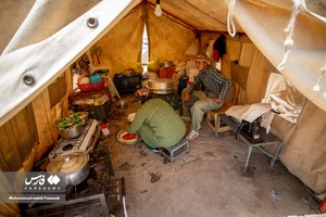 پذیرایی عشایر از محیط بانان