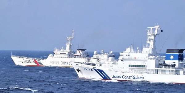 کشتی های چین و ژاپن