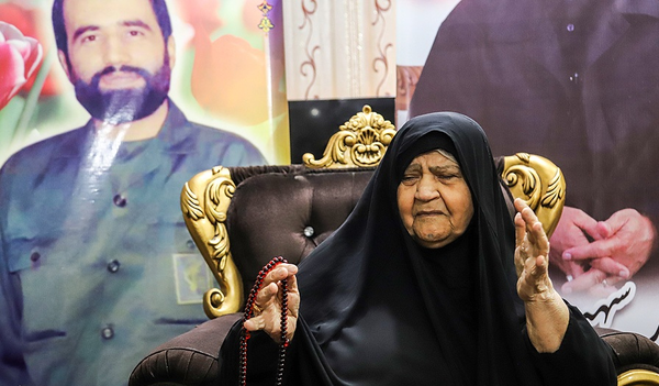 مادر شهید علی هاشمی