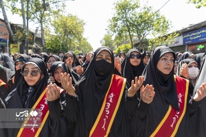مراسم تشییع شهید مقداد مهقانی در گرگان 