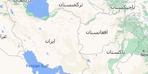 نقشه ایران و همسایگان