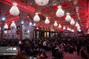 حال و هوای کربلا در شب وفات حضرت زینب(س)