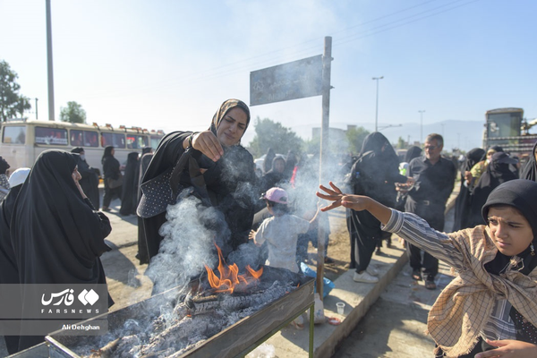 جاماندگان اربعین در گرگان