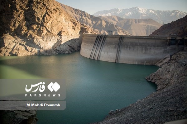 سد کرج در آستانه ی خشکی