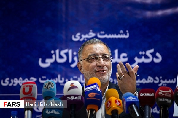 نشست خبری علیرضا زاکانی ||| در خبرگزاری فارس