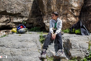 جشنواره سنگ نوردی در« اَنْجِدانْ » 