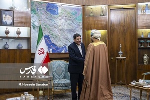 دیدار وزیر تجارت عمان با معاون اول رئیس جمهور
