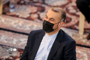 حسین امیرعبداللهیان در  مراسم سی‌وسومین سالگرد رحلت معمار کبیر انقلاب
