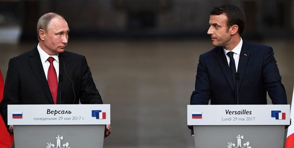 ماکرون پوتین