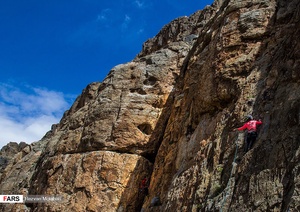 جشنواره سنگ نوردی در« اَنْجِدانْ » 