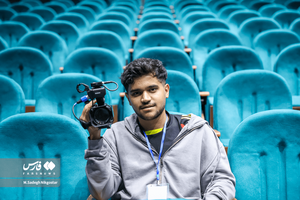 سید امیرمهدی موسی آبادی تصویربردار خبرگزاری دانشجو