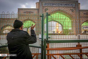  بسته شدن موقت حرم امام رضا (ع)