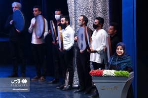 شعرخوانی سوگل مشایخی در آیین بزرگداشت حکیم نظامی گنجوی