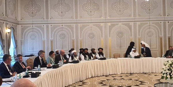 نشست طالبان با نمایندگان آمریکا و اتحادیه اروپا