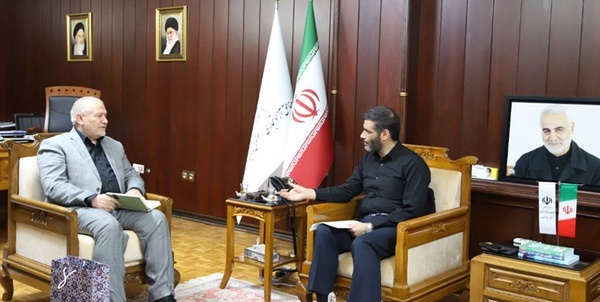 دیدار سعید محمد با سرلشکر صفوی 