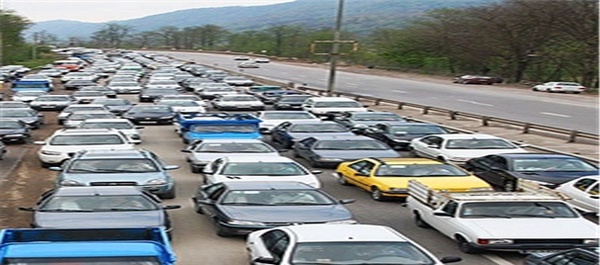 ترافیک محور هراز آمل به تهران