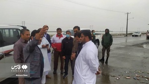 سیلاب به خانه‌های مردم کنارک خسارت وارد کرد