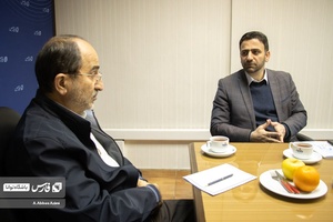 محمد مهدی نژاد نوری معاونت علوم،تحقیقات و فناوری ستاد کل نیروهای مسلح و مهدی بادپا مدیر کل فرهنگی اجتماعی وزارت علوم