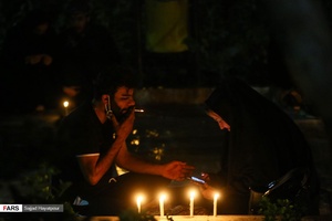 شام غریبان در جوار حرم حضرت معصومه (س)