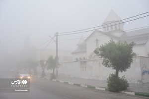 مه صبحگاهی در آبادان