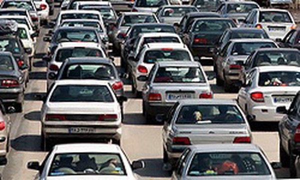 ترافیک جاده ها در نوروز