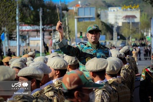 رژه «روز ارتش» در سنندج