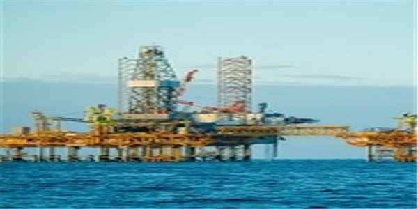 کوی نفتی در آبهای ترکمنی دریای خزر